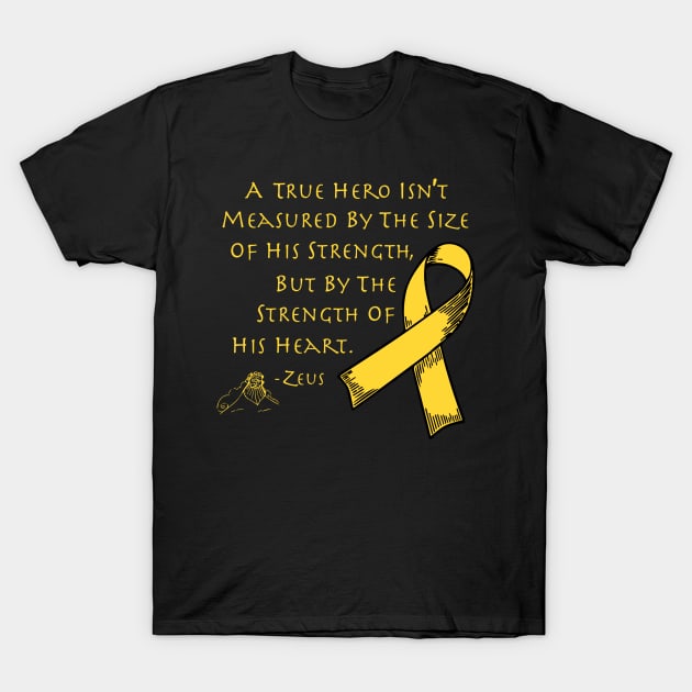 Zeus Hates Cancer T-Shirt by MagicalMeltdown